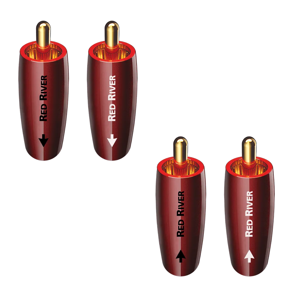 audioquest-red-river-rca-field-termination-stecker-vergoldet image 1