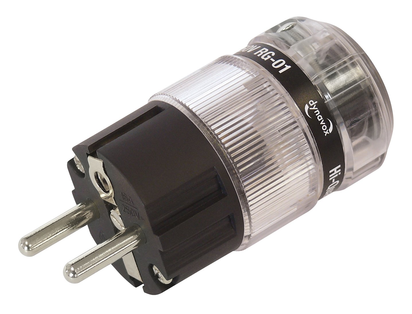 dynavox-highend-hifi-schukostecker-mit-rhodinierten-kontakten-hifi-netzstecker image 1