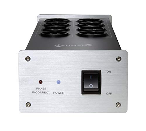 dynavox-x4100s-hifi-netzfilter-mehrfach-steckdose-8-fach-silber-mit-phasen-led image 8