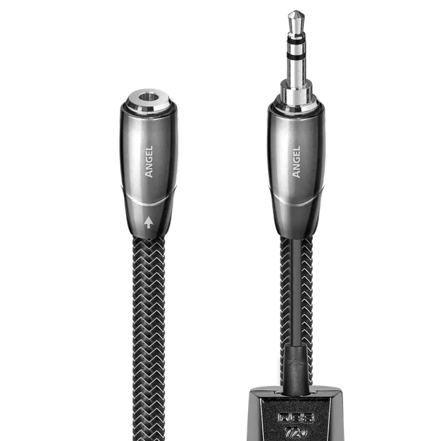 audioquest-angel-3-5mm-mini-m-f-adapterkabel-pss-leiter-noise-dissipation image 1