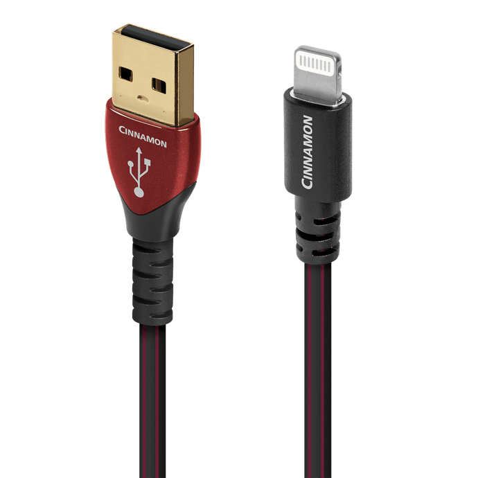 audioquest-cinnamon-usb-a-lightning-1-25-silberleiter-semi-solid-0-75m-1-5m-3m image 2