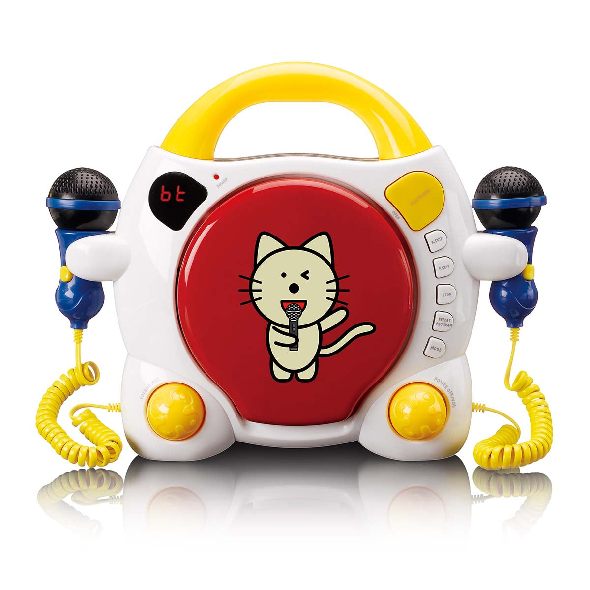 lenco-kcd-011kids-tragbarer-karaoke-cd-spieler-mit-bluetooth-5-0-f-r-kinder-mehr image 5
