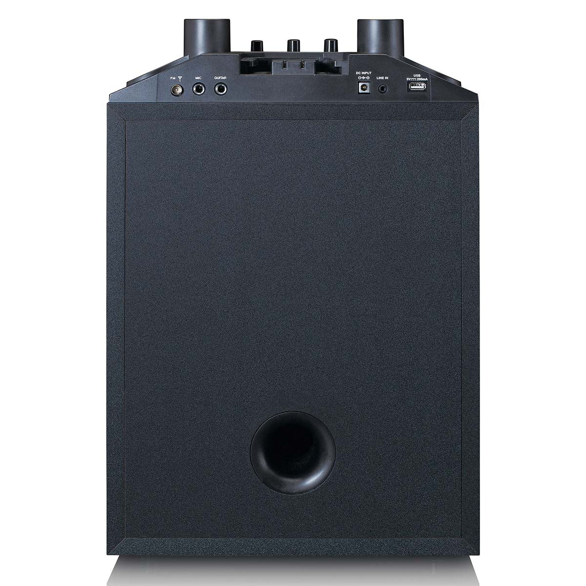 lenco-pa-220bk-partyspeaker-mit-subwoofer-und-abnehmbarer-tweeter-s-ule-120-watt image 6