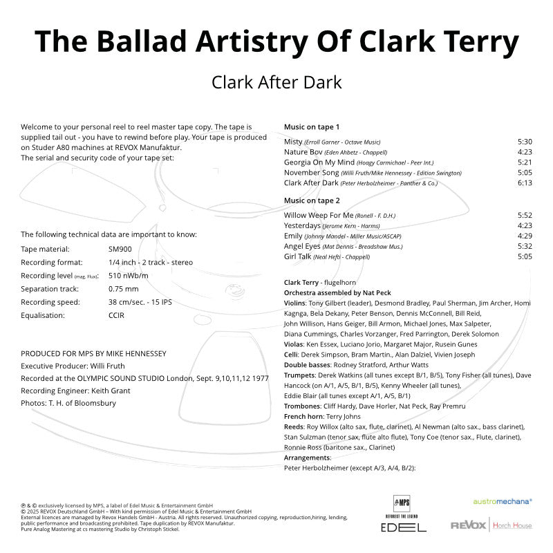 revox-clark-terry-clark-after-dark-master-tape-b77-series image 5