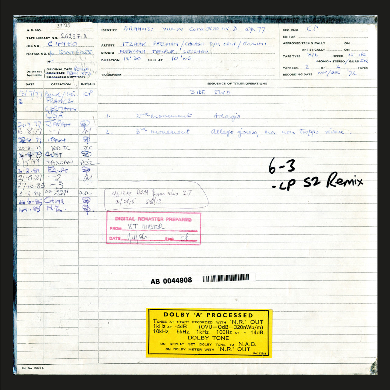 revox-itzhak-perlman-brahms-violin-concerto-master-tape image 4