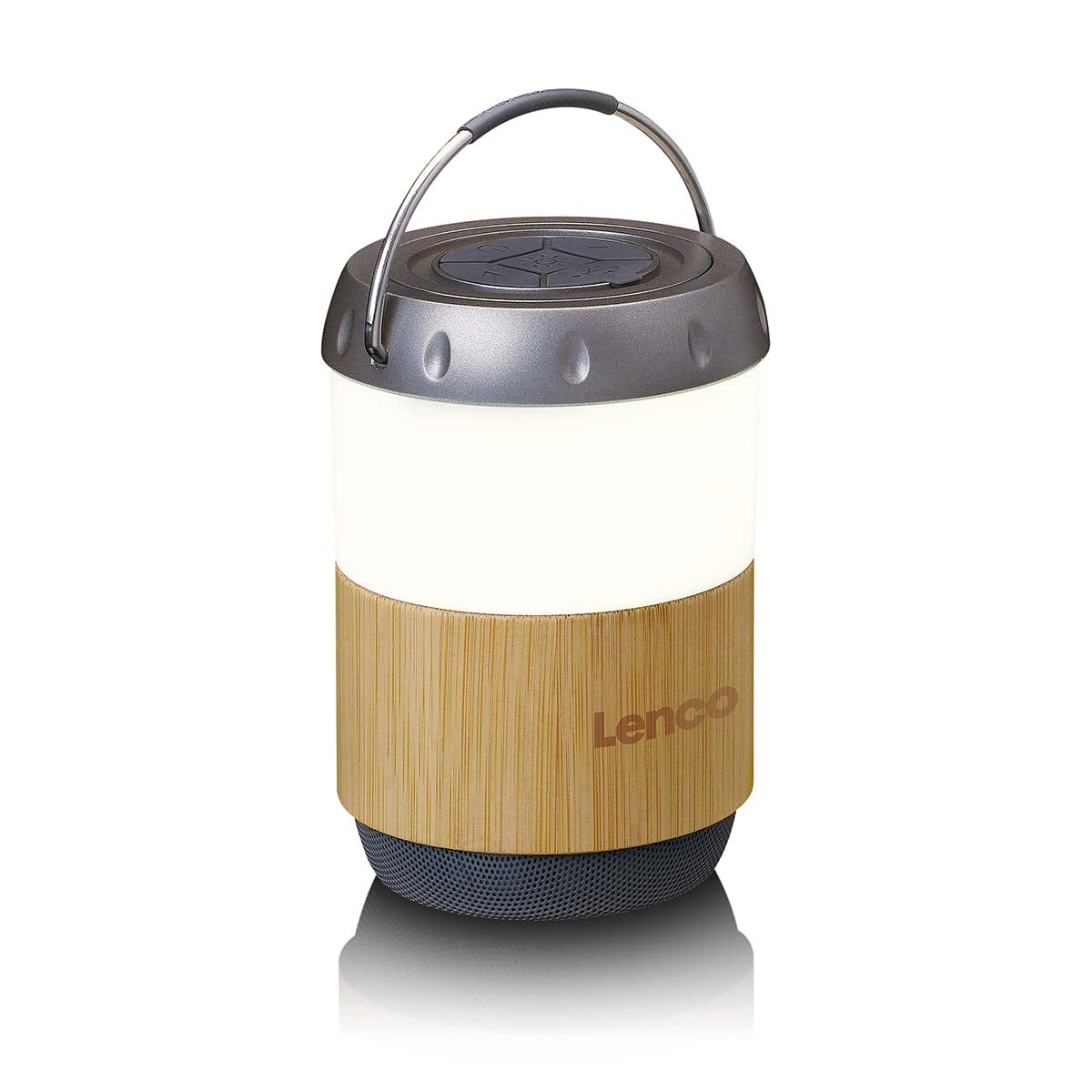 lenco-btl-030ba-led-laterne-mit-bluetooth-lautsprecher-bambus image 6