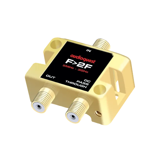 audioquest-f-2f-vergoldeter-stecker-2-ghz-bandbreite-75-ohm-koaxialadapter image 1