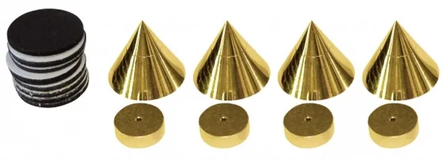 dynavox-sub-watt-absorber-4er-set-messing-h-henverstellbar image 1
