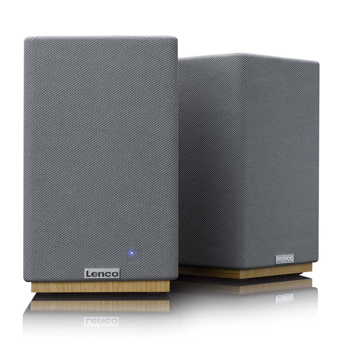 lenco-spb-241wdgy-hifi-stereo-bluetooth-lautsprecher-set-2-st-ck-holz-grau image 3