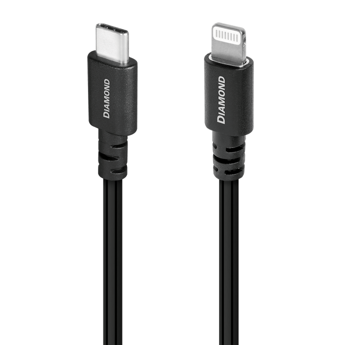 audioquest-diamond-usb-c-auf-lightning-kabel-solid-perfect-surface-silver-0-75-m image 2