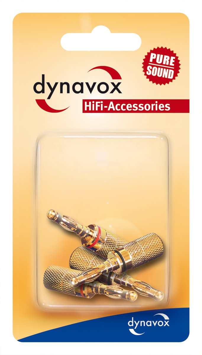 dynavox-bananenstecker-rot-schwarz-4er-set-vergoldet-mit-l-tanschluss image 2