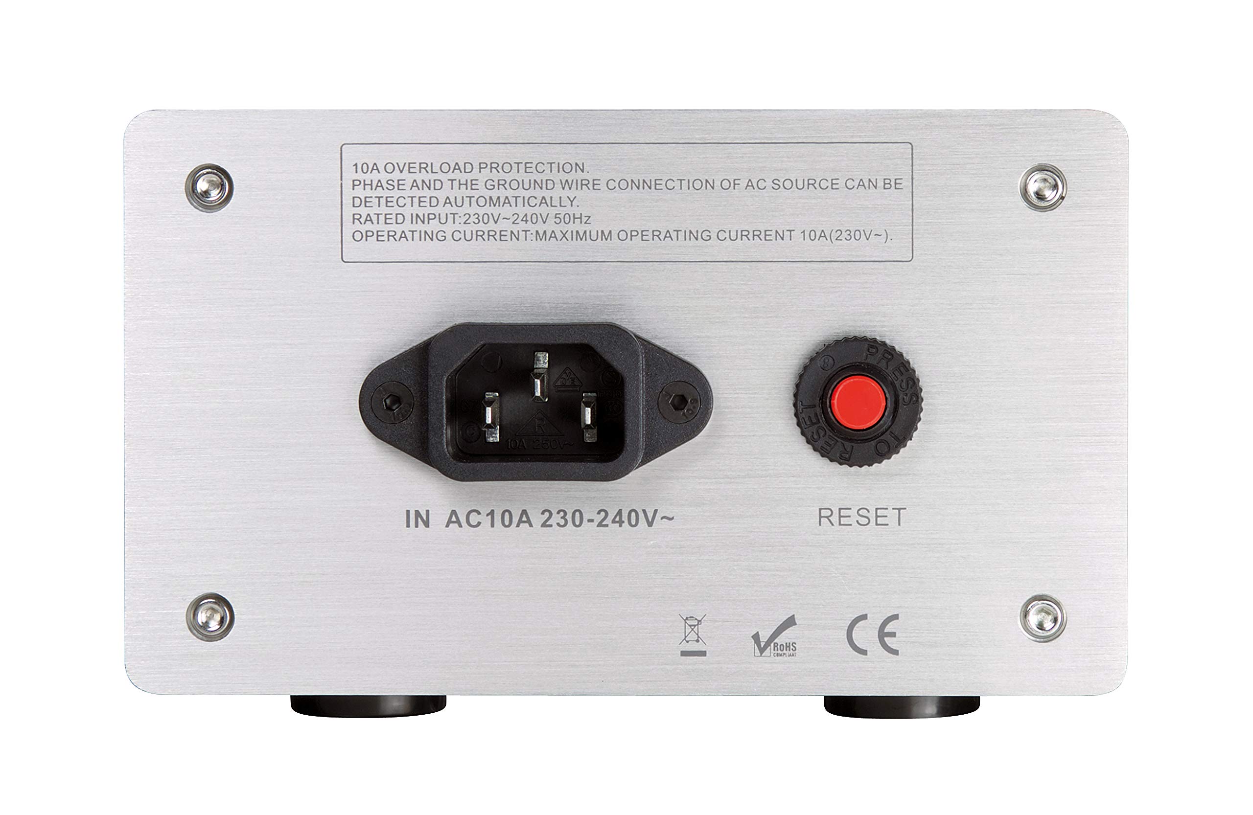 dynavox-x4100s-hifi-netzfilter-mehrfach-steckdose-8-fach-silber-mit-phasen-led image 5