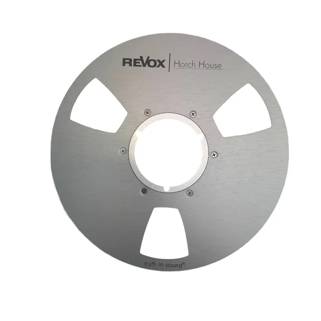 revox-horch-house-studio-precision-leerspule-26-5-cm-silber image 1