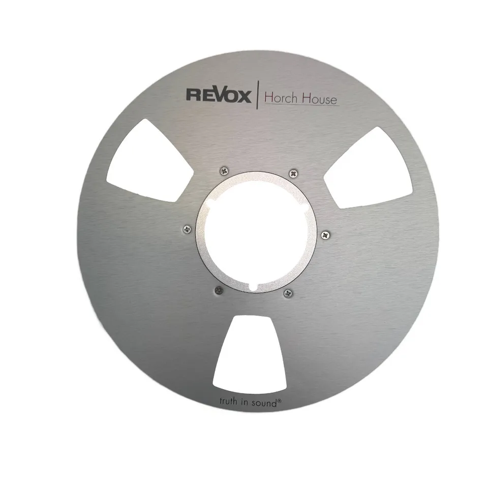 revox-horch-house-studio-precision-leerspule-26-5-cm-silber image 1