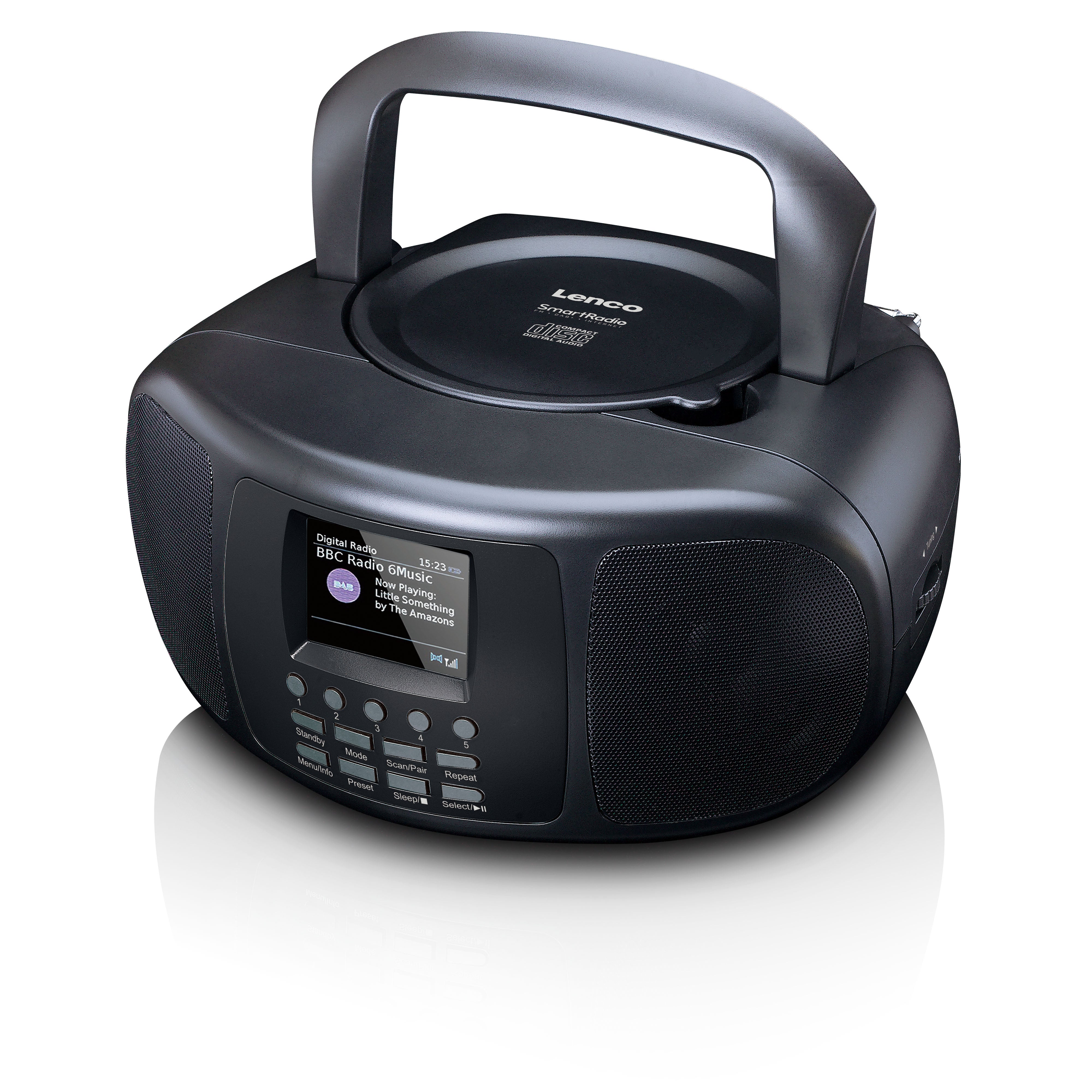 lenco-scd-6000bk-tragbares-internetradio-mit-dab-fm-bluetooth-und-cd-schwarz image 4