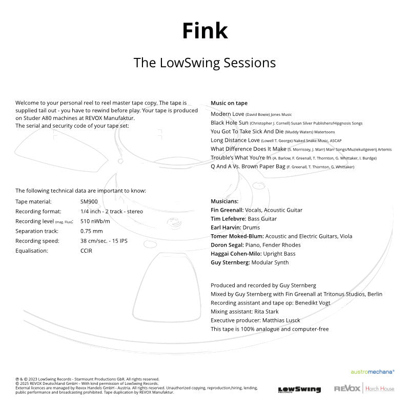revox-fink-the-lowswing-sessions-master-tape-b77 image 6