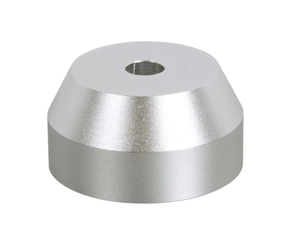 dynavox-asp1-single-puck-adapter-aus-aluminium-f-r-7-zoll-singles-silber image 1