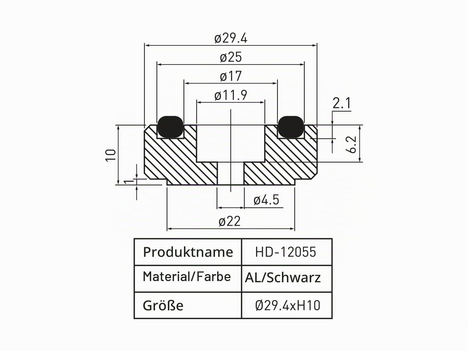 dynavox-207272-aluminium-ger-tef-sse-midi-4er-set-schwarz image 4