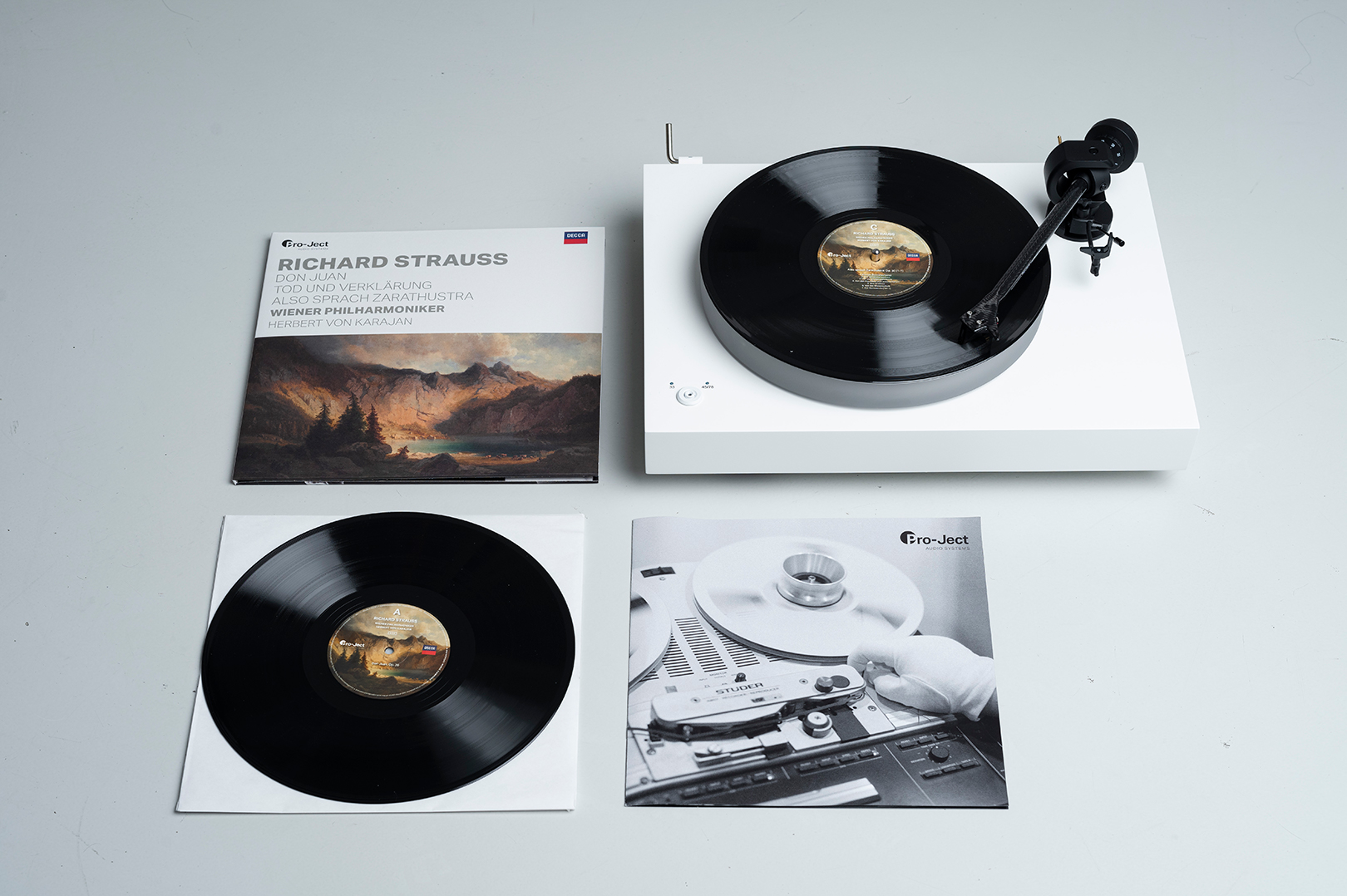 wiener-philharmoniker-herbert-von-karajan-richard-strauss-vinyl-lp-pro-ject-anal image 6
