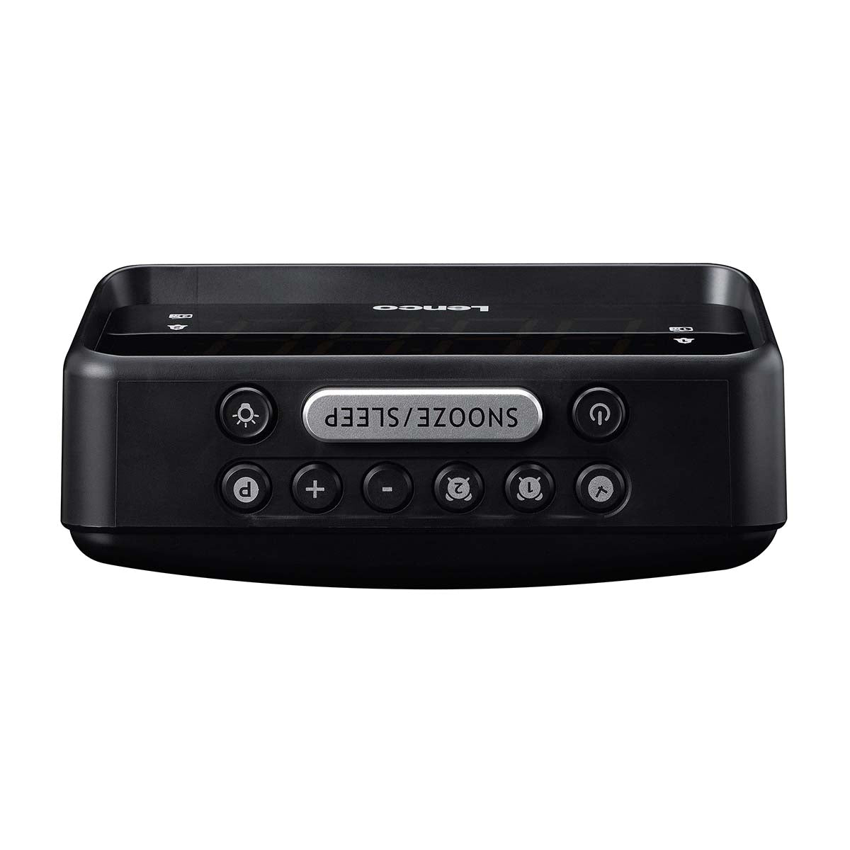 lenco-cr-28bk-uhrenradio-mit-led-display-dimmer-und-nachtlicht-schwarz image 6