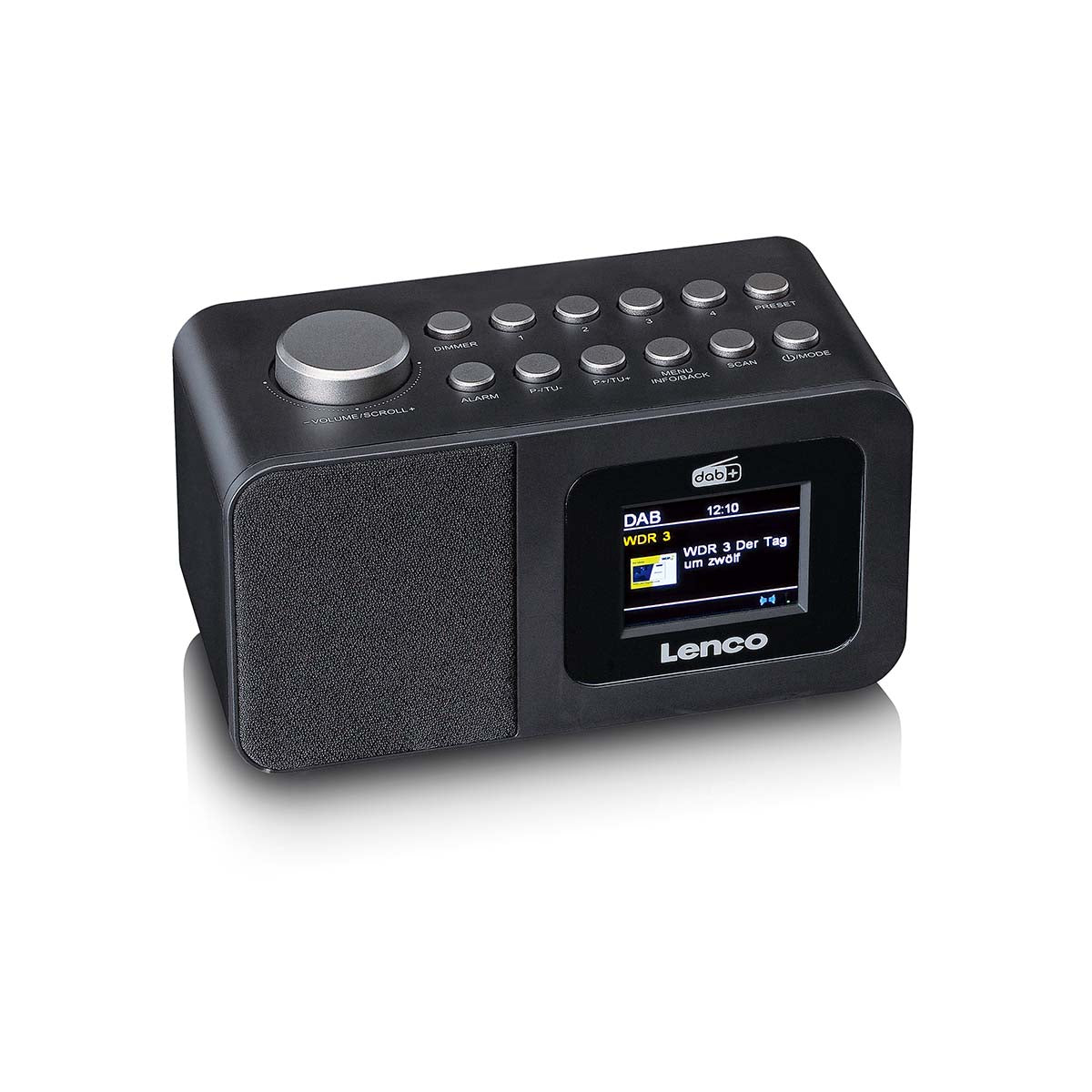 lenco-cr-625bk-dab-fm-wecker-radio-mit-farbdisplay-schwarz image 5