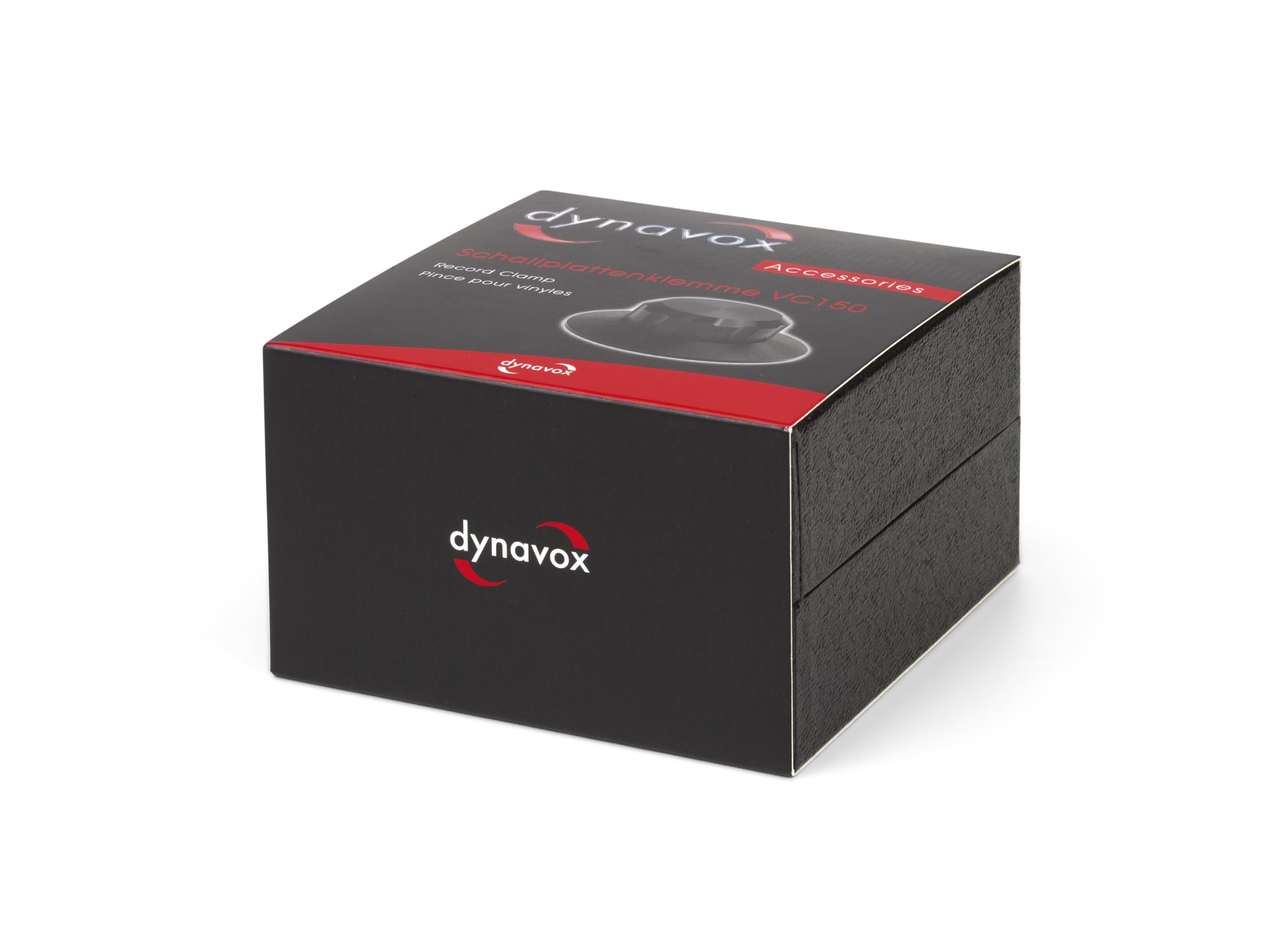 dynavox-vc150-schallplattenklemme-aluminium-schwarz-plattengewicht-alternative image 2