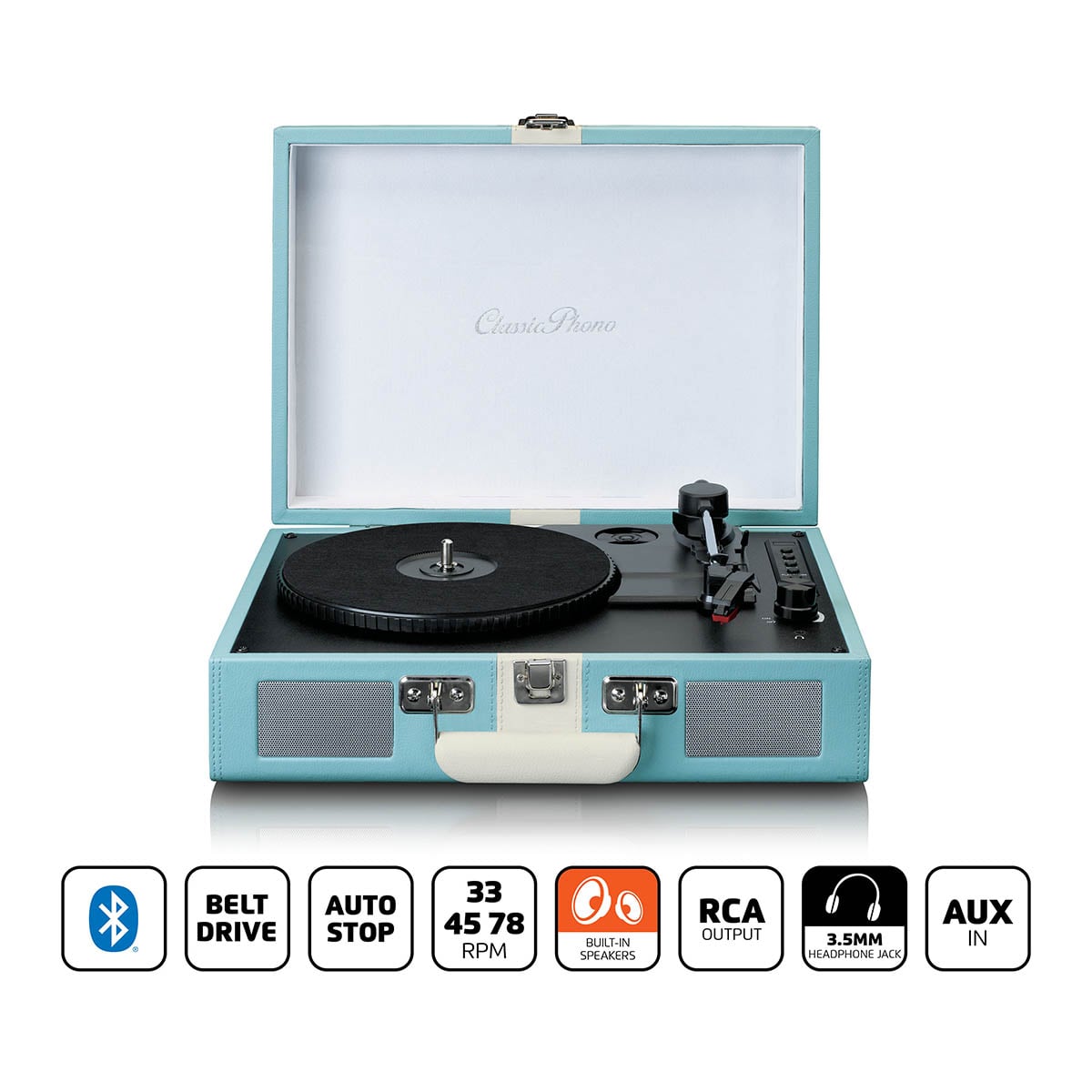 lenco-tt-110buwh-classic-phono-kofferplattenspieler-mit-bluetooth-und-lautsprech image 7