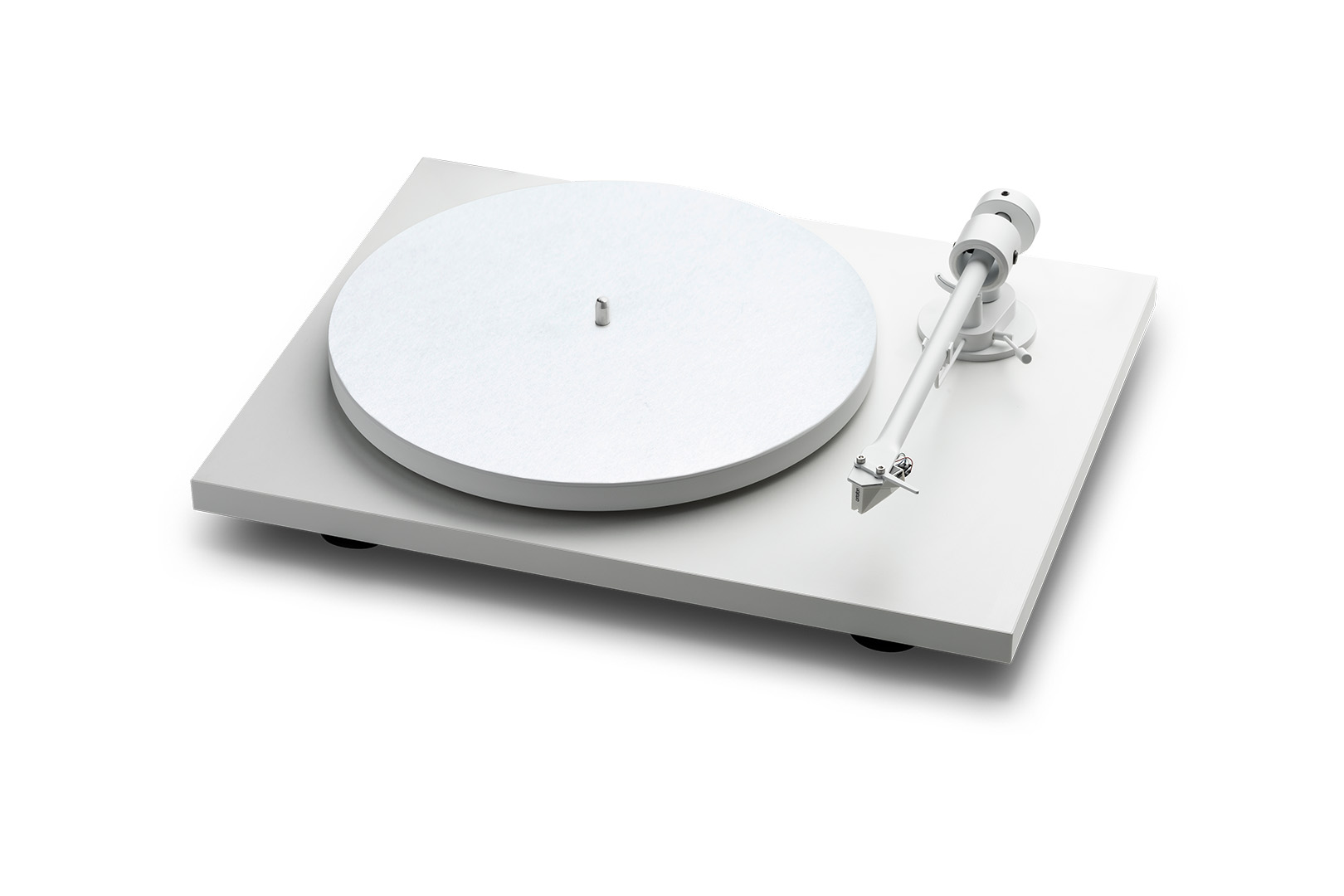 pro-ject-t1-white-edition-hifi-plattenspieler-mit-cnc-sockel-in-satin-white image 1
