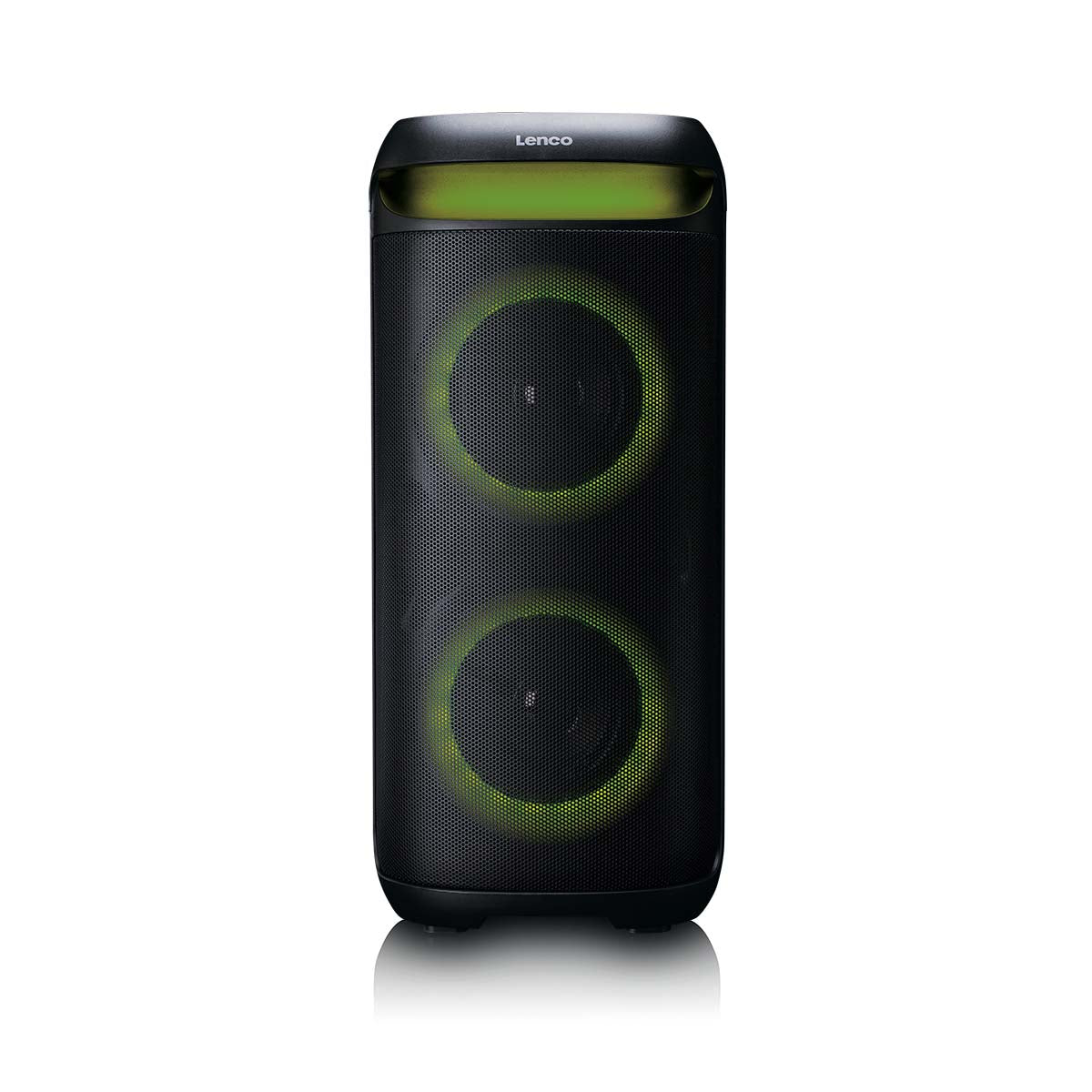 lenco-pa-210bk-bluetooth-party-lautsprecher-mit-led-lichteffekten-100w-tws-usb-1 image 5