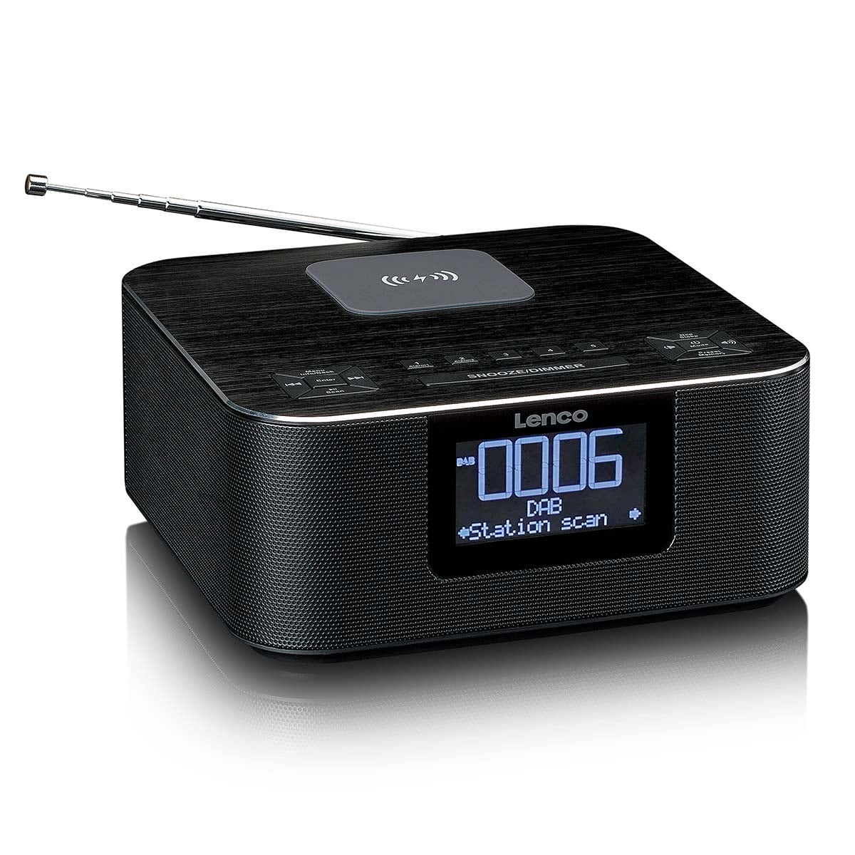lenco-cr-650bk-dab-fm-weckerradio-mit-bluetooth-und-wireless-charging-schwarz image 7