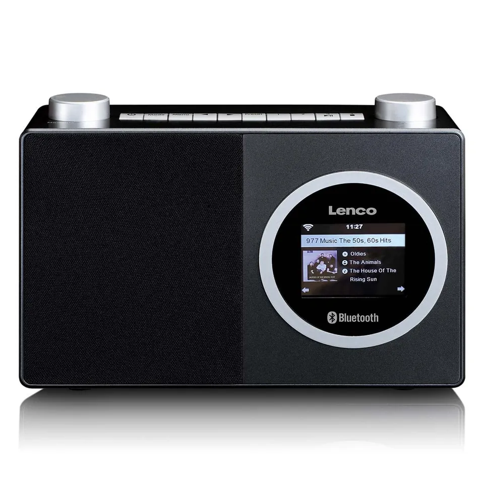 lenco-dir-70bk-internetradio-mit-bluetooth-und-farbdisplay-schwarz image 1