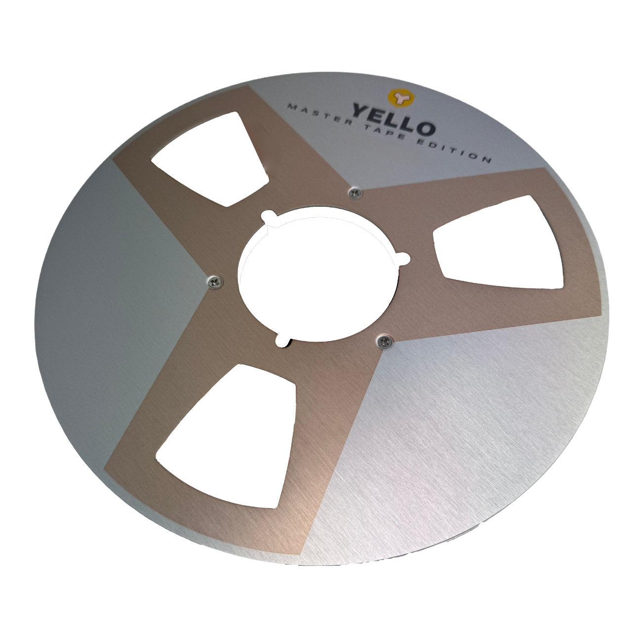 revox-yello-empty-standard-reel-nab-master-tape-spule-im-yello-design image 1