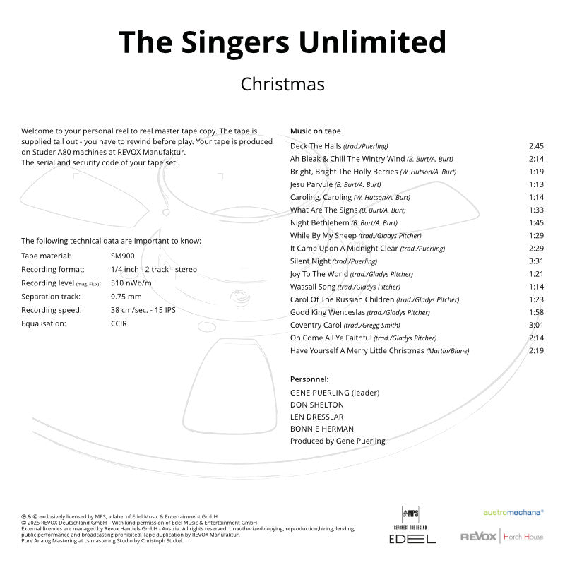 revox-the-singers-unlimited-christmas-b77-master-tape image 4