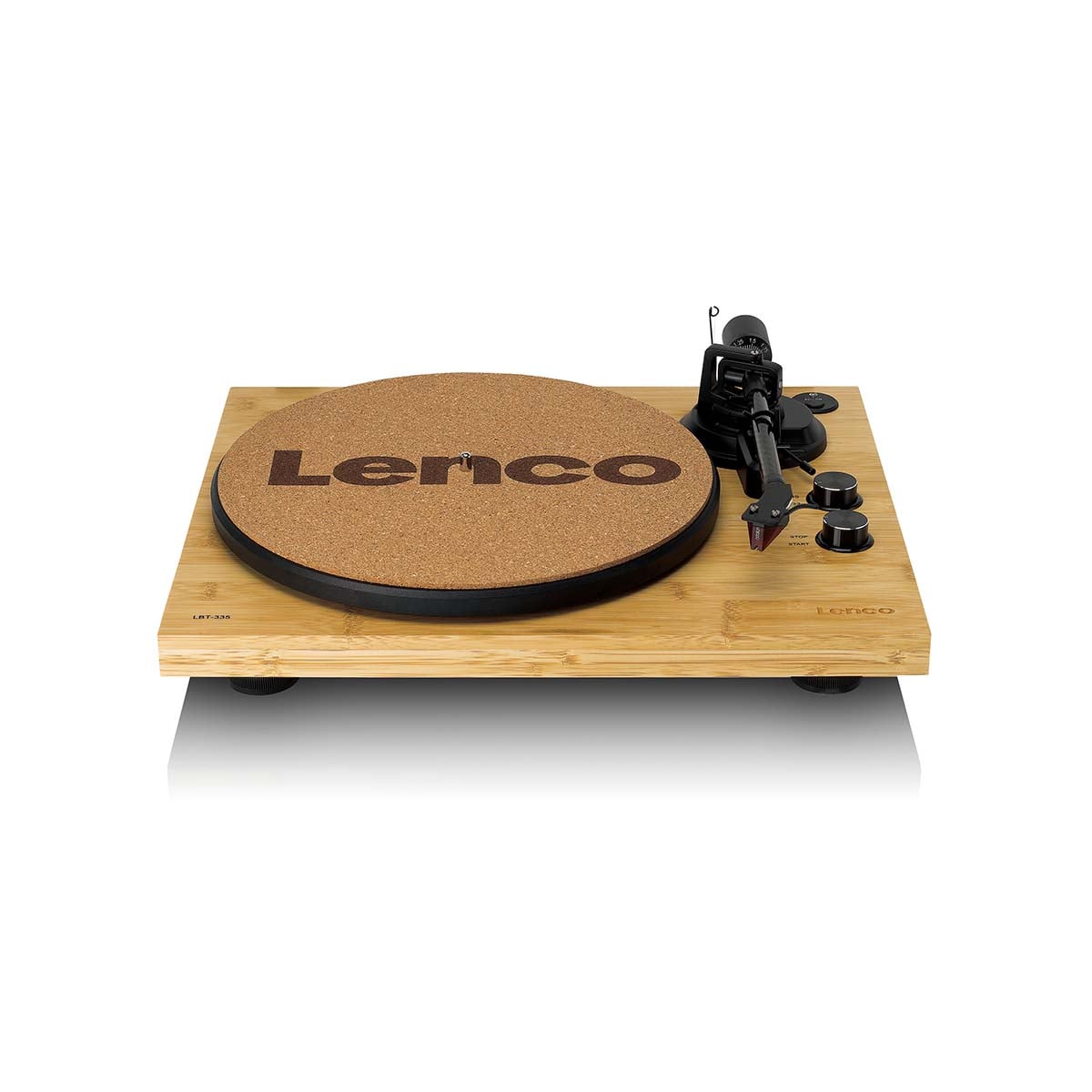 lenco-lbt-335ba-bluetooth-plattenspieler-mit-ortofon-2m-red-bambus image 2