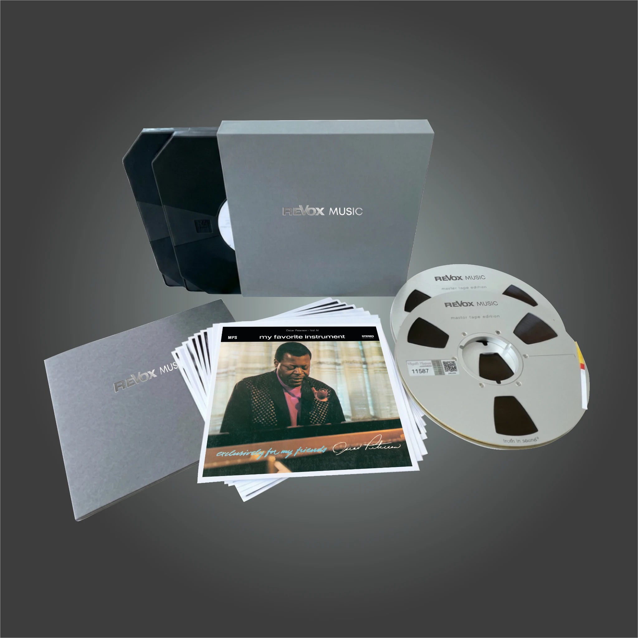 revox-oscar-peterson-my-favorite-instrument-master-tape-soloalbum-vol-4 image 7