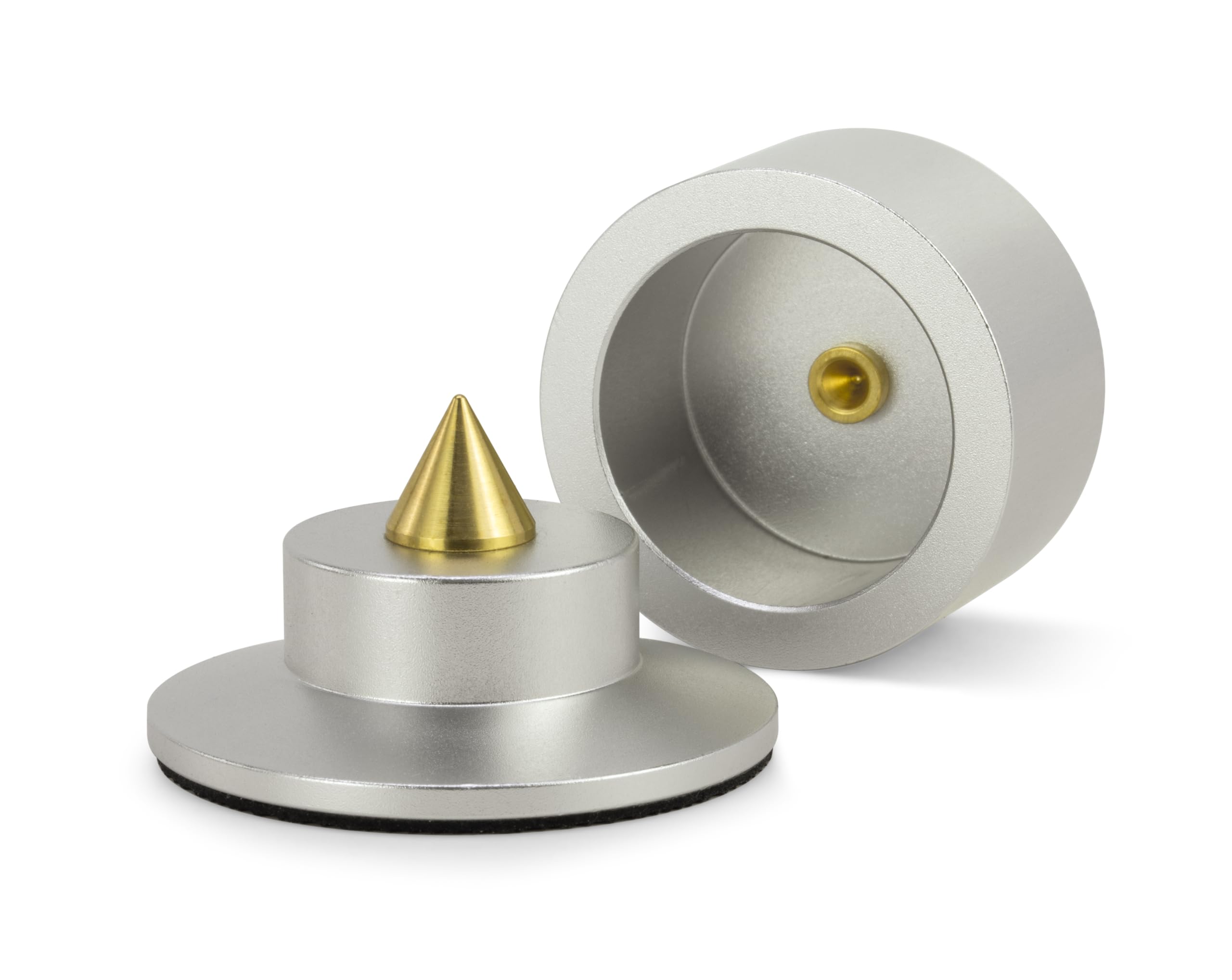 dynavox-ba-4-highend-absorber-4er-set-lautsprecher-entkoppler-silber image 2