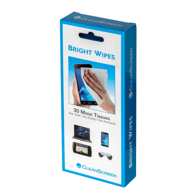 audioquest-cleanscreen-bright-wipes-30-alkoholfreie-reinigungst-cher-f-r-bildsch image 1