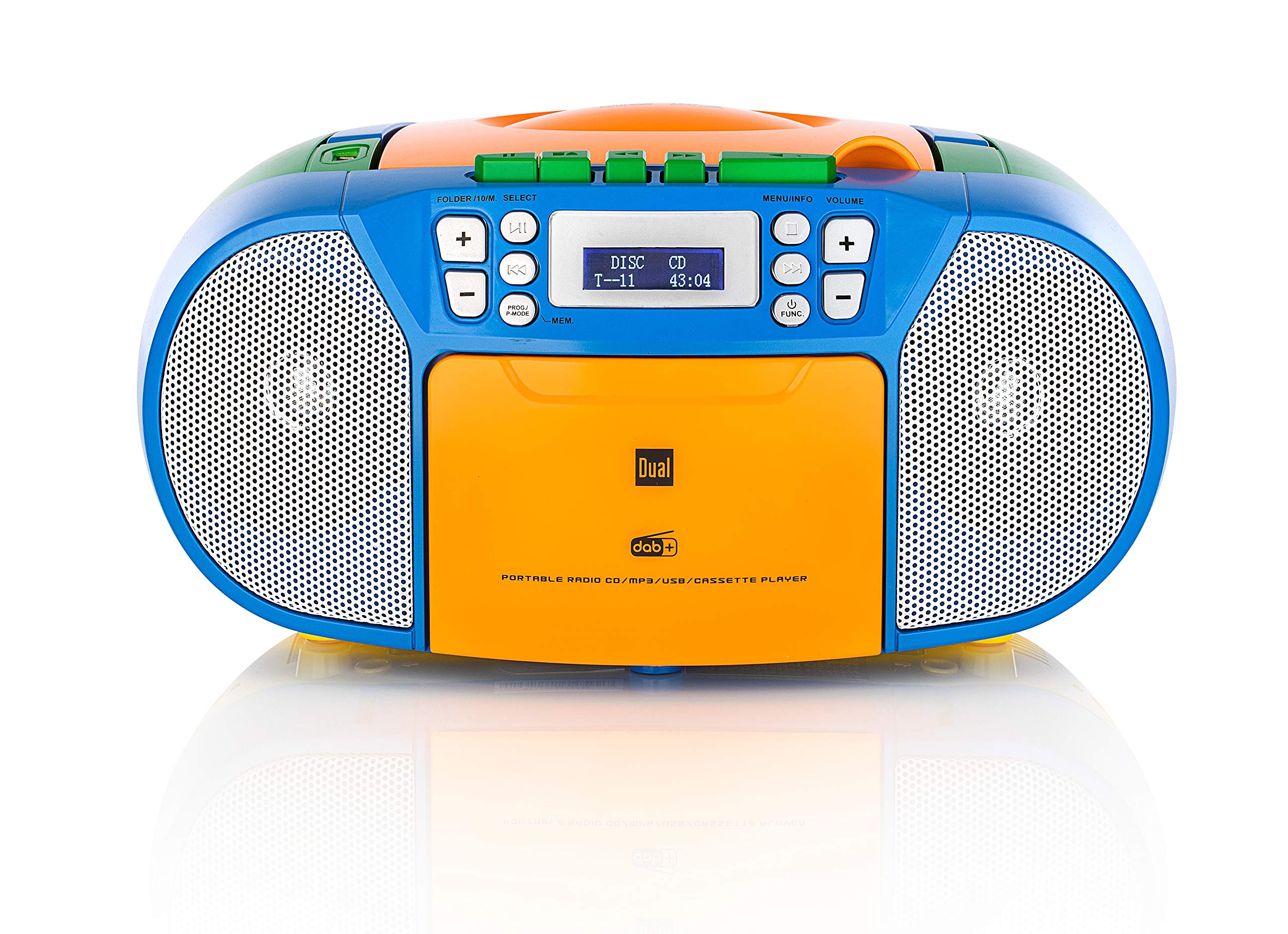 dual-dab-p-210-kassettenradio-mit-cd-dab-ukw-boombox image 2