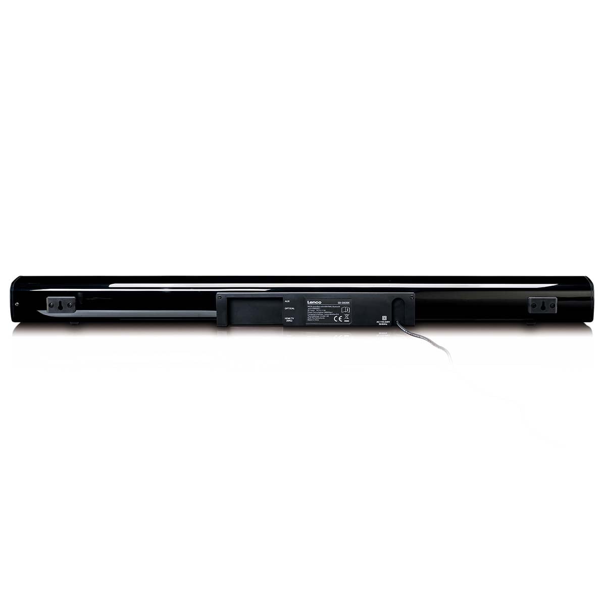 lenco-sb-080-soundbar-90-cm-80w-mit-bluetooth-hdmi-usb-und-integriertem-subwoofe image 3