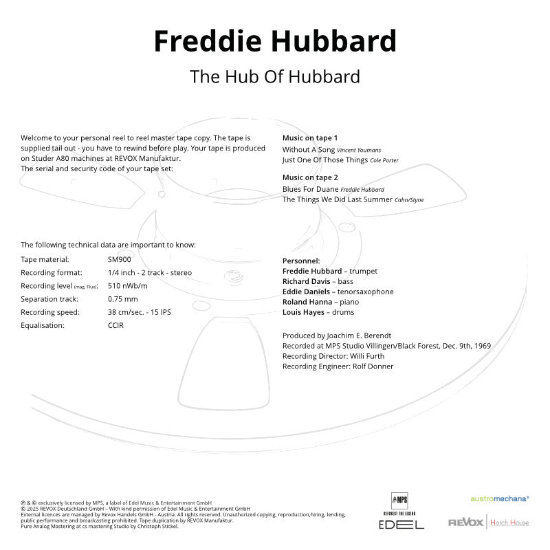 revox-freddie-hubbard-the-hub-of-hubbard-master-tape-b77-serie image 7