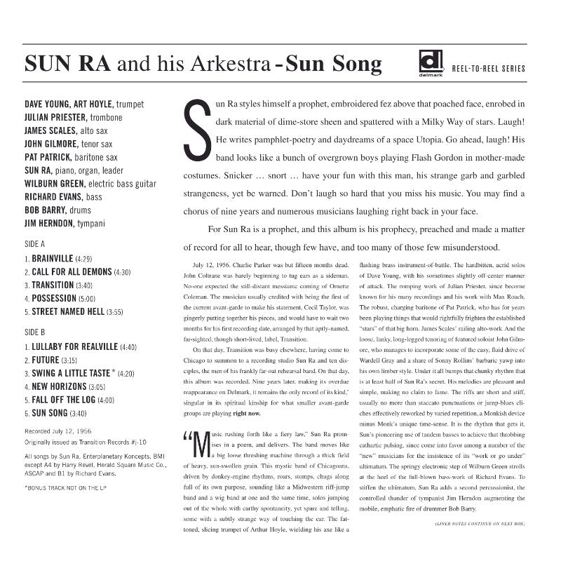 sun-ra-and-his-arkestra-sun-song-master-tape-jazzklassiker-von-1957-auf-hochwert image 4