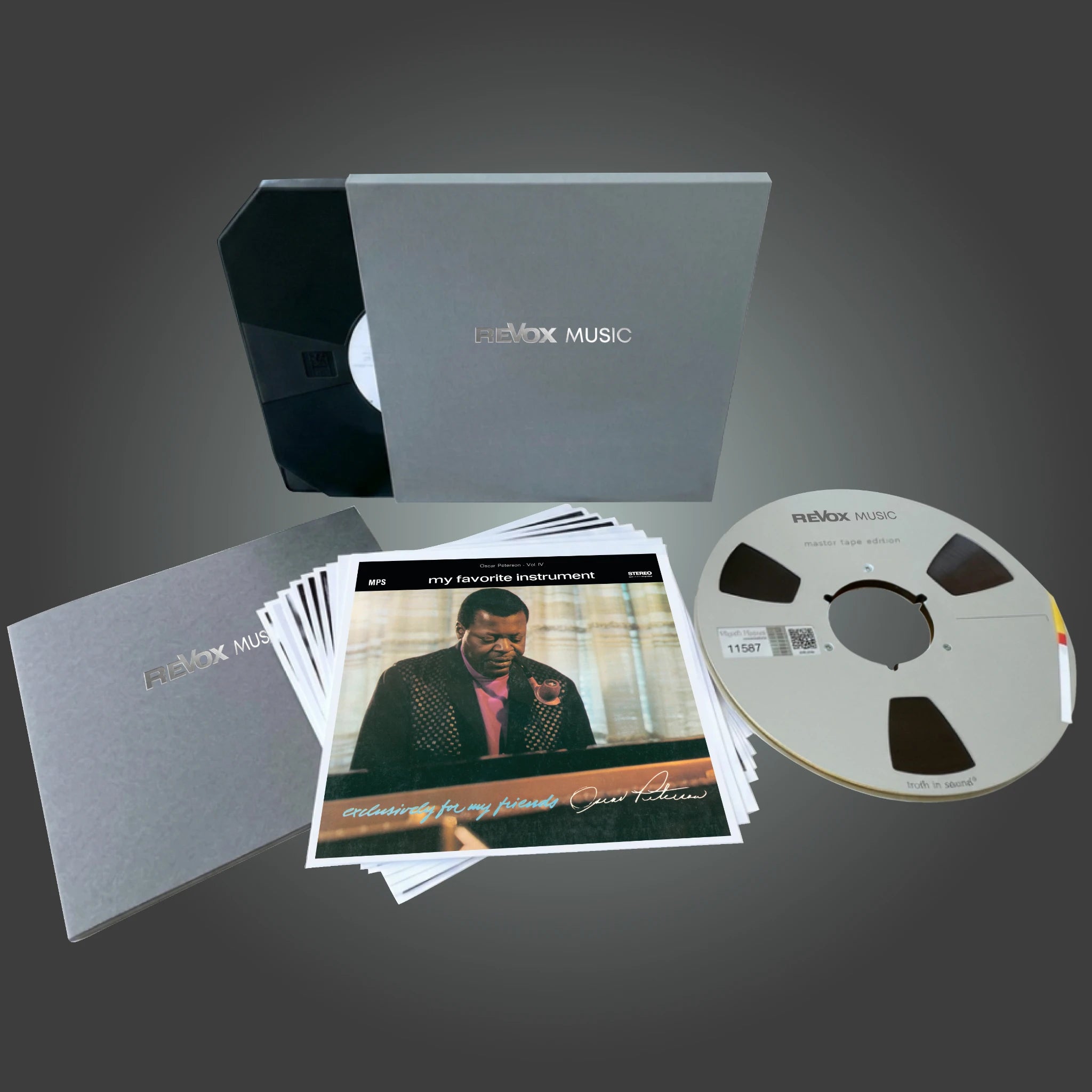 revox-oscar-peterson-my-favorite-instrument-master-tape-soloalbum-vol-4 image 6