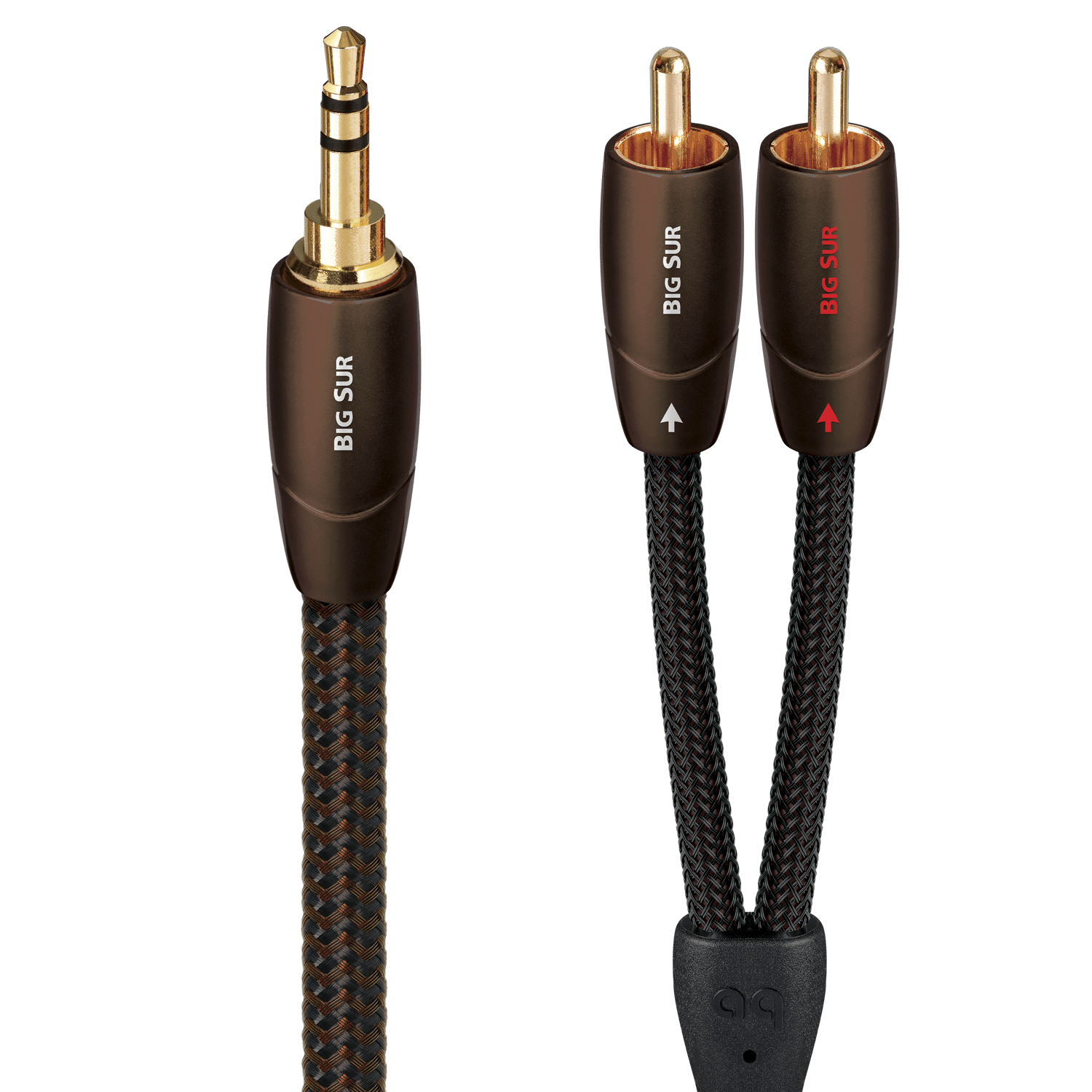 audioquest-big-sur-3-5-mm-mini-auf-rca-massive-perfect-surface-copper-leiter-met image 1