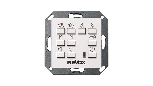revox-c18-multiuser-wall-control-wandbedieneinheit-rahmen-nicht-inklusive image 1