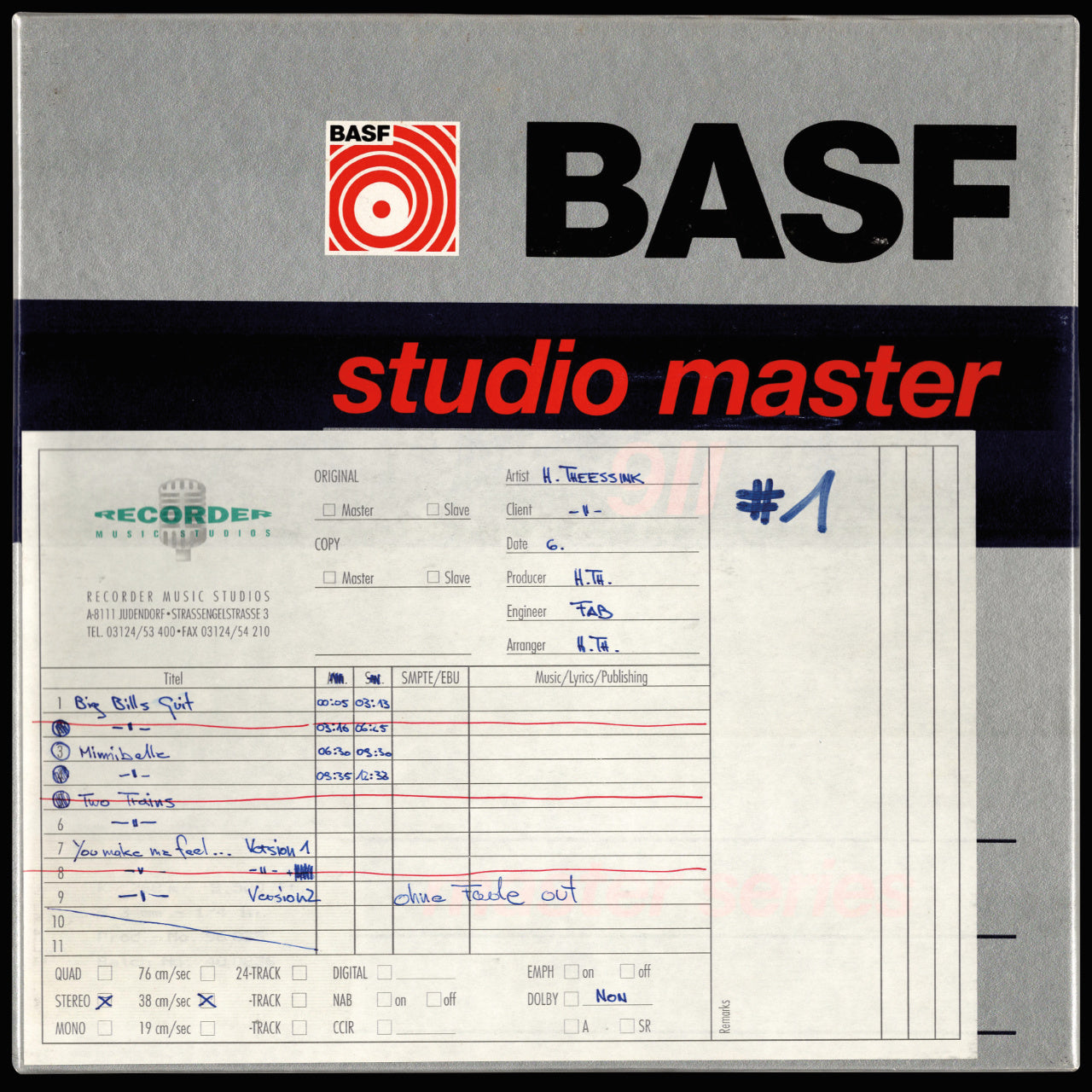 revox-hans-theessink-hard-road-blues-master-tape-b77 image 3