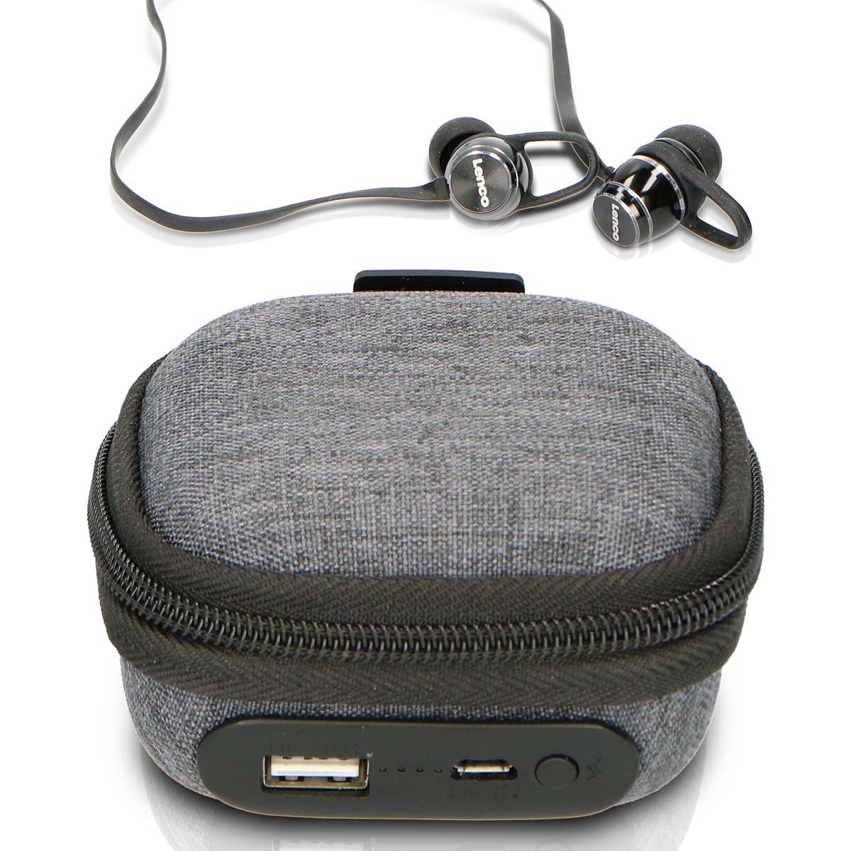 lenco-epb-160bk-sweatproof-bluetooth-ohrh-rer-schwarz-mit-powerbank-case image 5