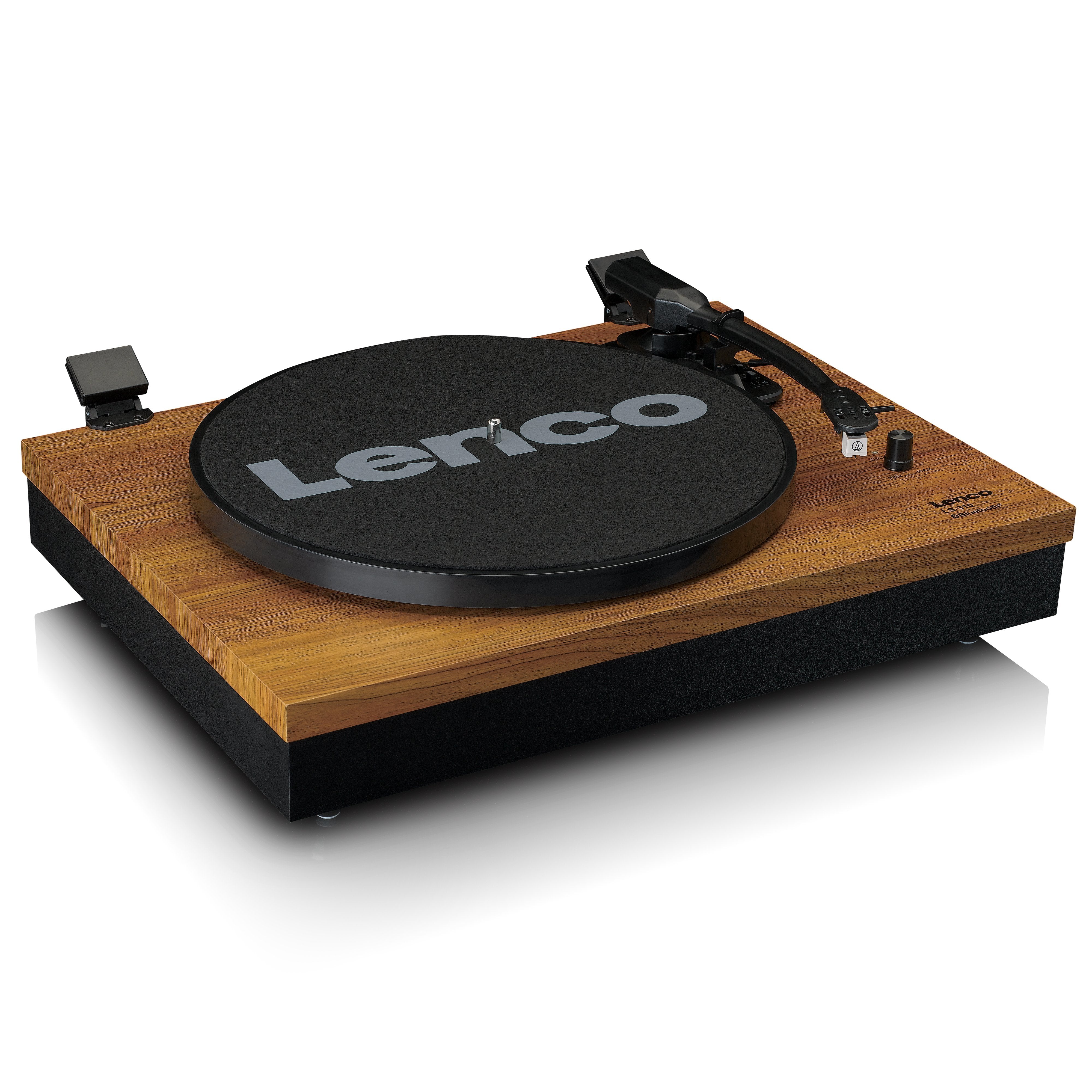 lenco-ls-310wd-plattenspieler-mit-bluetooth-und-2-externen-lautsprechern-holz image 3