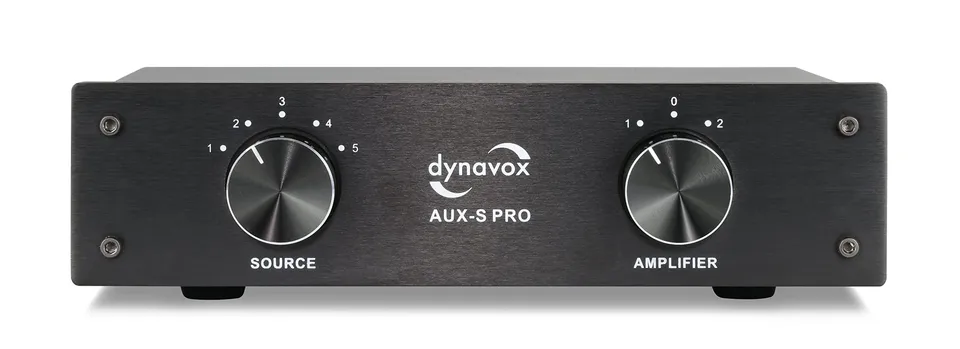 dynavox-aux-s-pro-cinch-umschalter-5-eing-nge-schwarz image 1