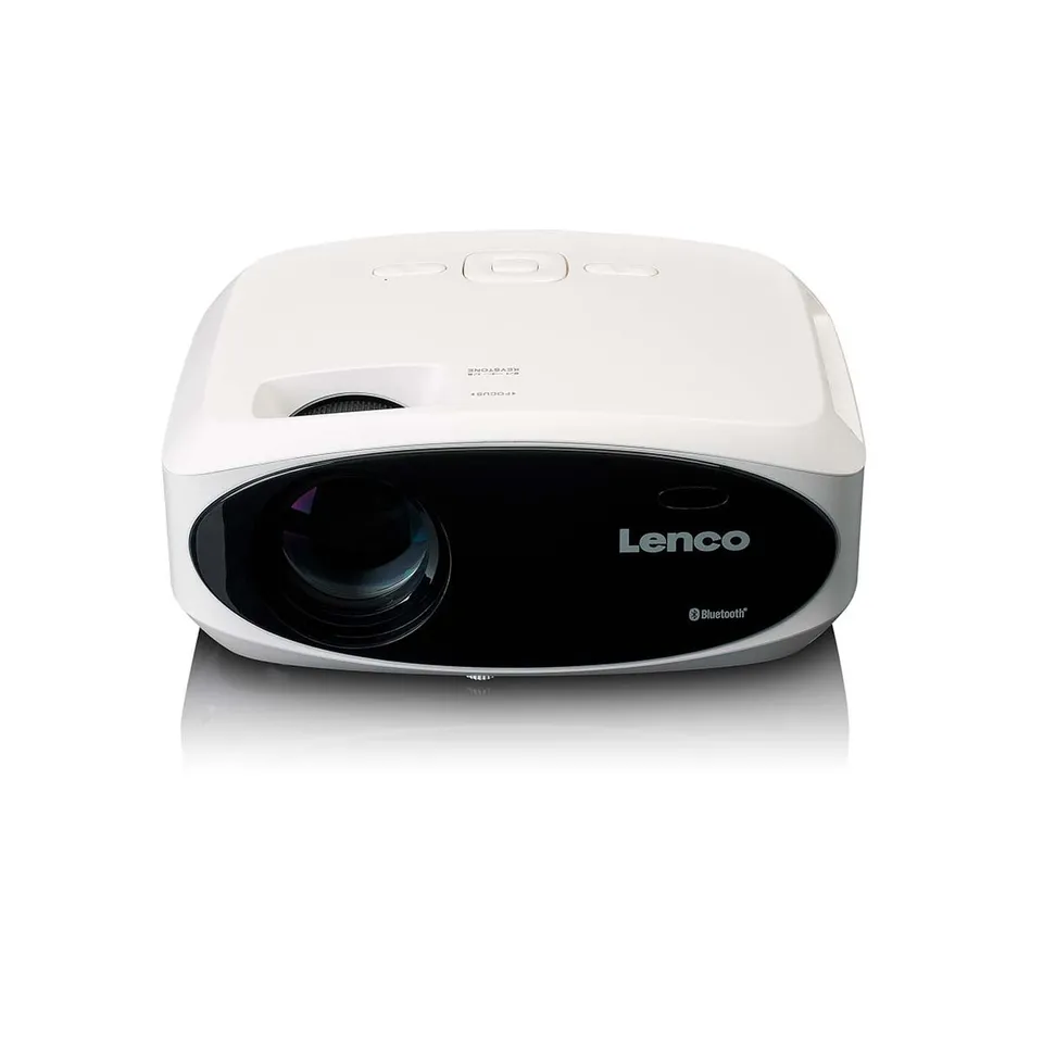 lenco-lpj-900wh-full-hd-lcd-beamer-wei-250-lumen-510-cm-projektion image 1