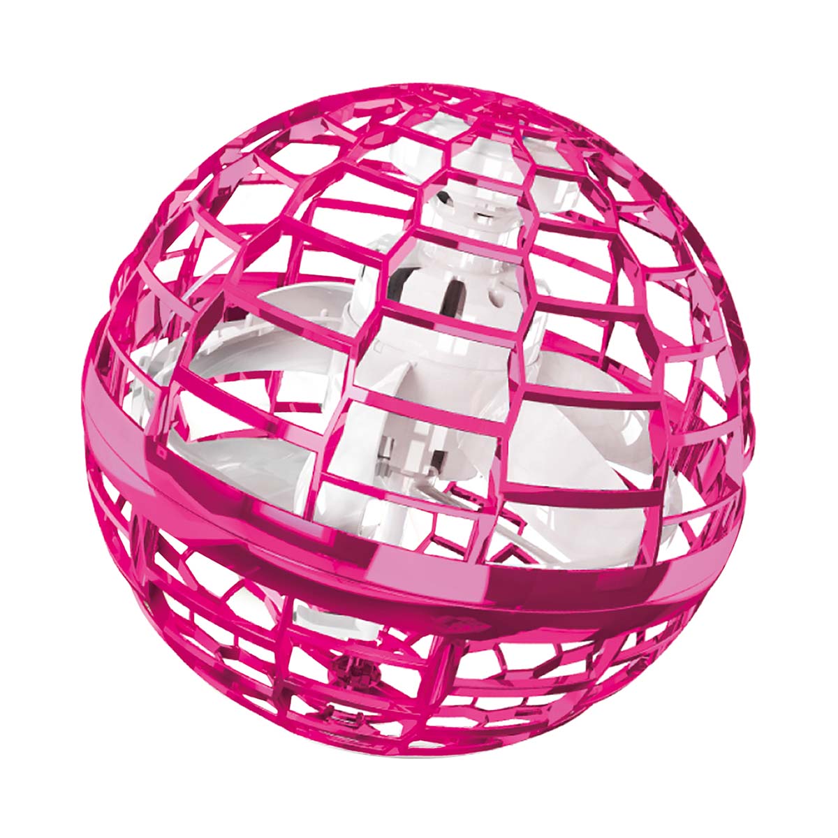 lenco-flb-007pk-flying-light-ball-leuchtender-flugball-in-rosa image 1